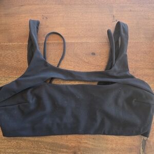 lululemon athletica Black Strappy Sports Bra